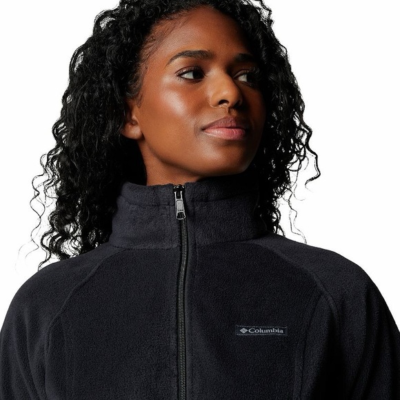 Columbia Charcoal Black Fleece Jacket - Picture 5 of 5